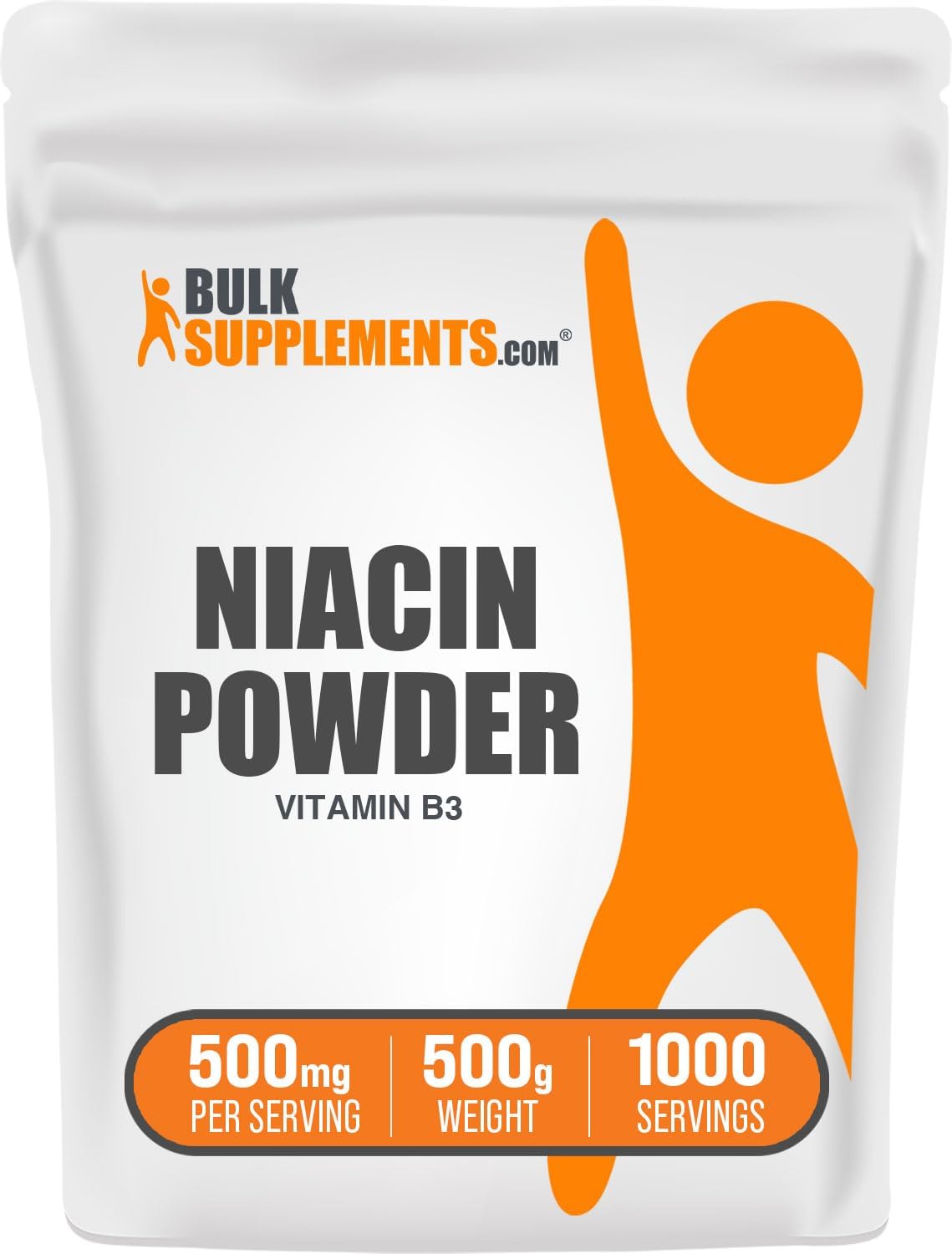 BulkSupplements.com Niacin Powder - Vitamin B3